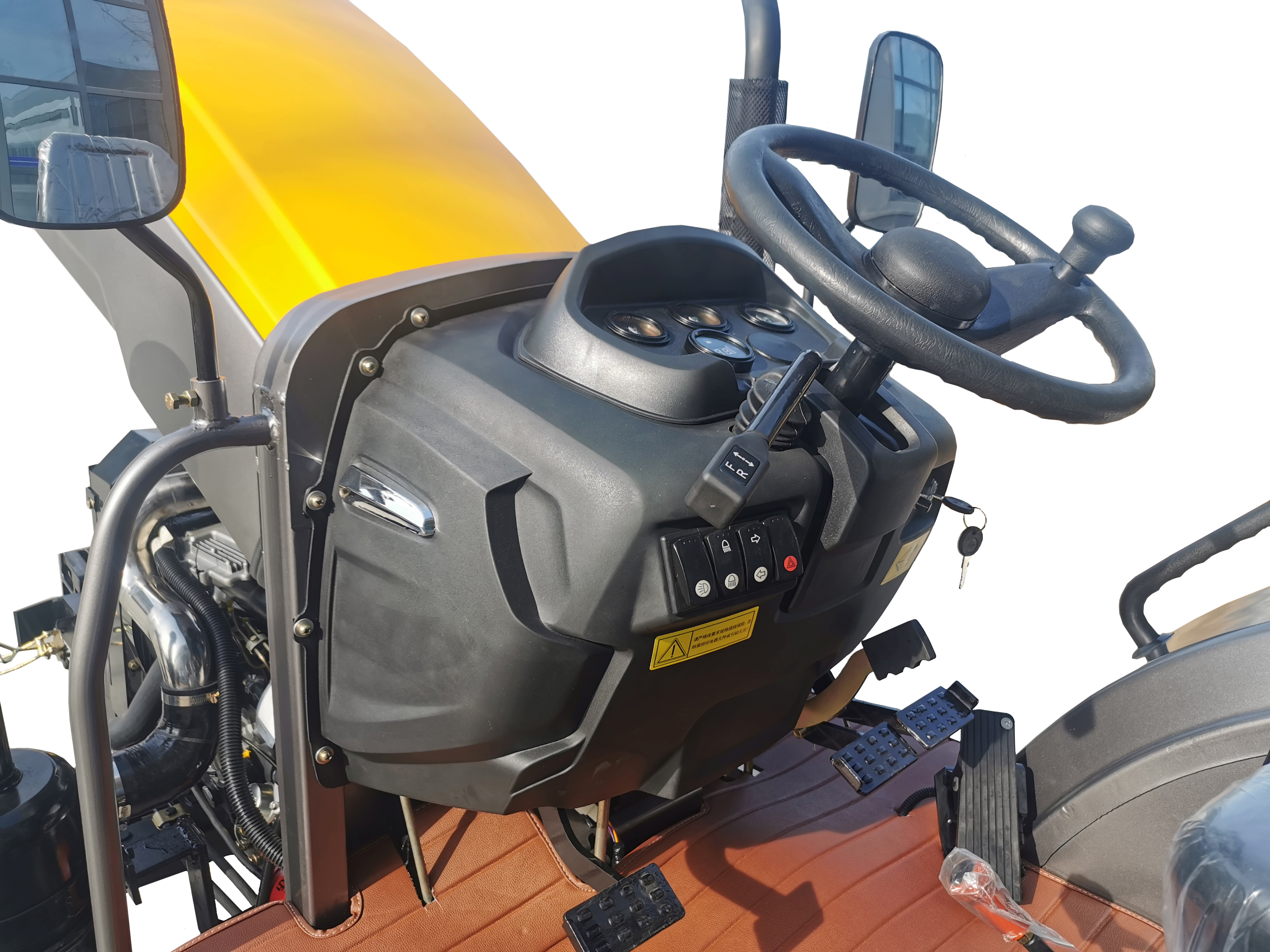 TE-P 25-50HP Flat floor Tractor