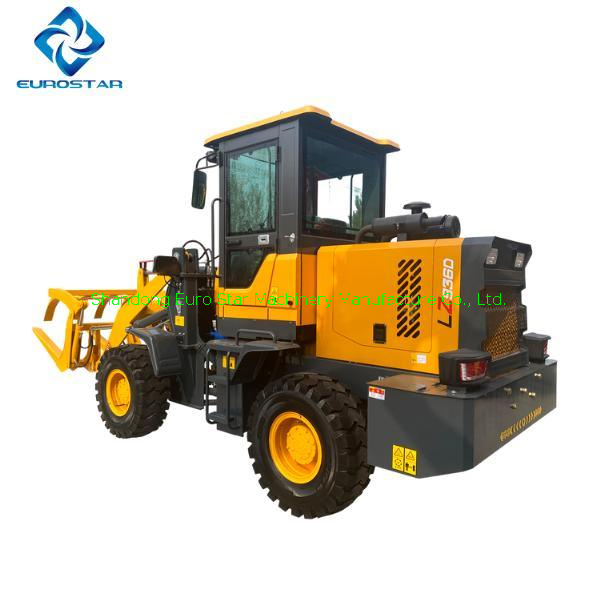 1.6t Ez936 Wood Grab Small Wheel Loader