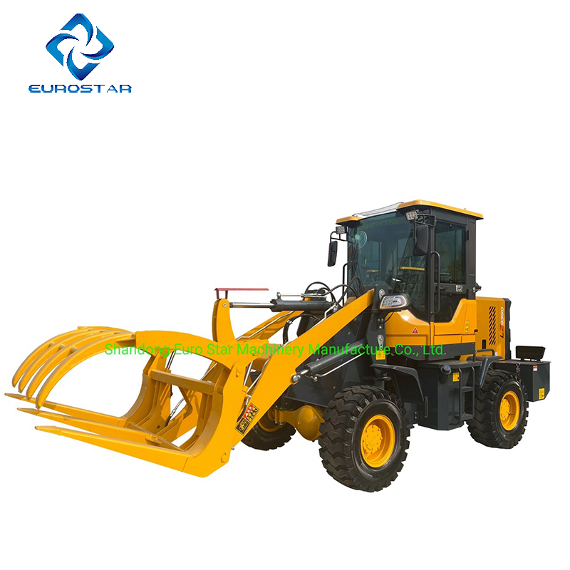 Wheel Loader with Wood Grapple
