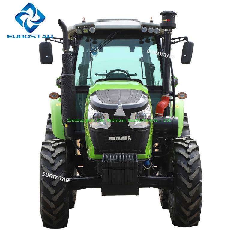 D 100HP Tractor with Front End Loader and Backhoe